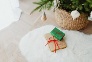 Fur carpet for decoration